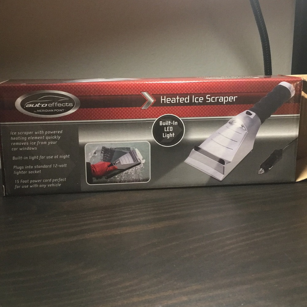Heated Ice Scraper!